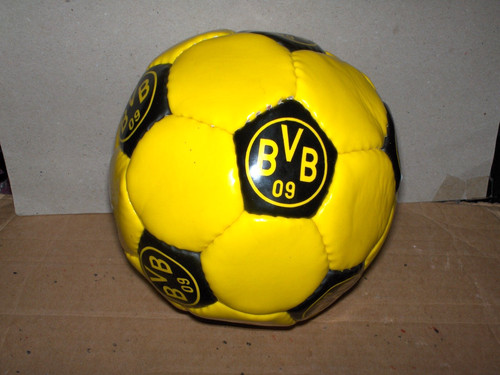 Bvb ball schwarz gelb leder - ,