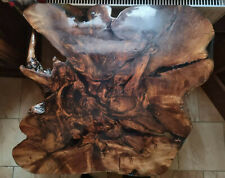 Tisch. Epoxidharz Nussbaumwurzeltisch. Jagdzimmer. Handarbeit Unikat