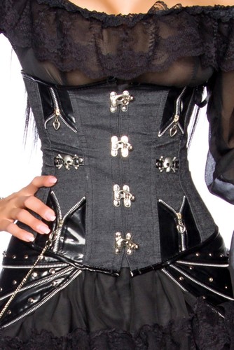 Steampunk corsage damen - steampunk,