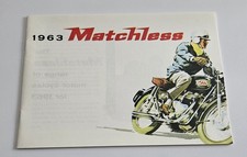 Matchless Model G2, Model G2CSR, Model G3 Mercury und Major. OLDTIMER Broschüre