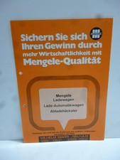 Original Schlepper Prospekt