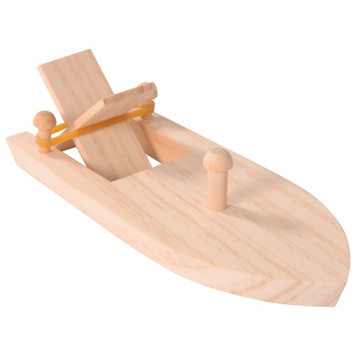 Kleines holz boot dampfer - holz,