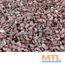 10 kg Gartenkies Zierkies Marmorkies Marmorsplitt Rötlich 22/32 mm