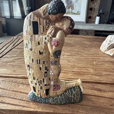 PARASTONE Künstler-Figur DER KUSS Gustav Klimt Mouseion Artist Figurine 18,5cm
