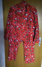 Weihnachtsanzug Gr. XXL rot