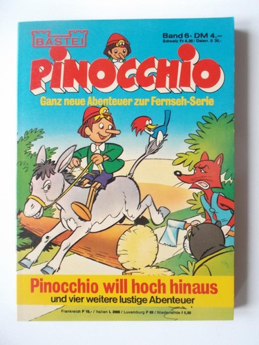 Pinocchio comic taschenbuch - pinocchio,