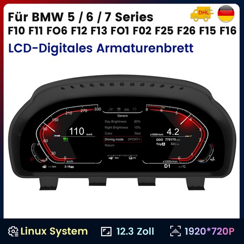 Lcd cluster digital - 12,3'',