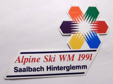 Souvenir-Aufkleber Saalbach
