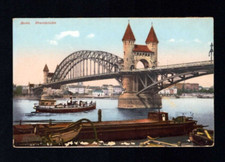 Bonn - Die Rheinbrücke um 1912   (p1610)