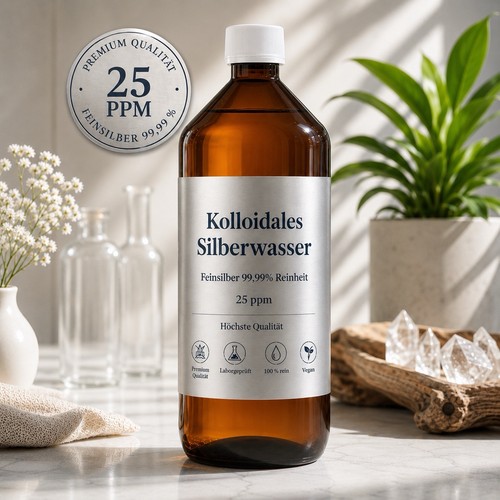 Kolloidales silberwasser - kolloidales,