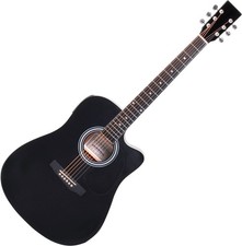 B-WARE Westerngitarre Akustik Gitarre Tonabnehmer Pickup Stimmgerät 3-Band EQ