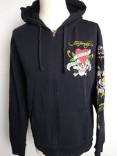 Hoody Damen Sweatjacke Glitzer