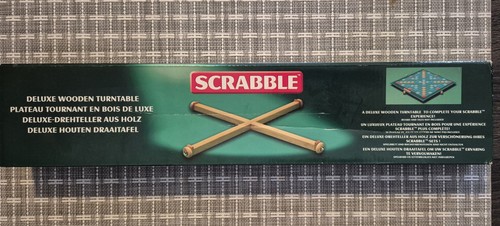 Scrabble deluxe holz - scrabble,