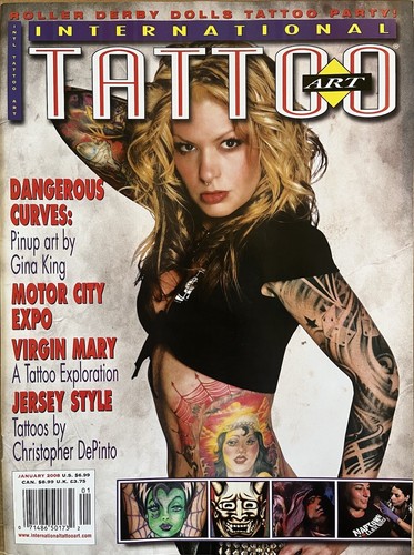 Tattoo art magazin 2008 - tattoo, 01-2008