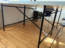 Eiermann-Tischgestell "E2", original "Adam Wieland"  / Uni Karlsruhe