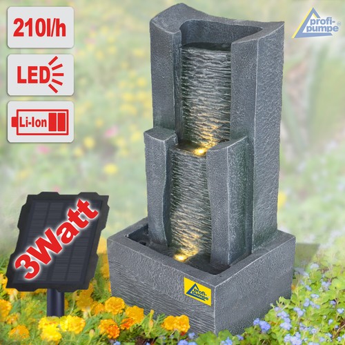 Solar brunnen springbrunnen - solar,