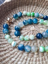 Vintage Achat-Kette –