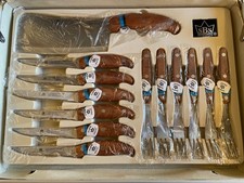 Messerset im Koffer