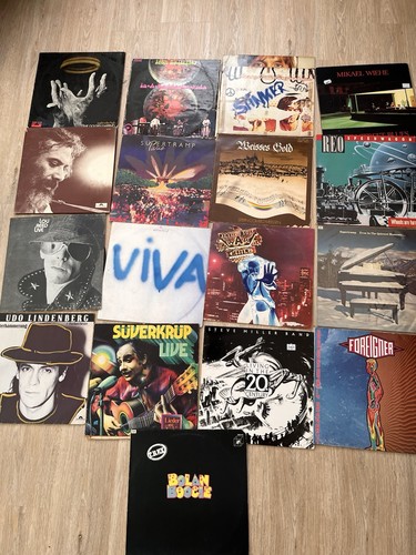 Schallplatten bunt gemischt - 17,