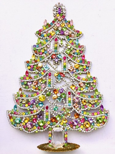 Strass christbaumständer - strass,