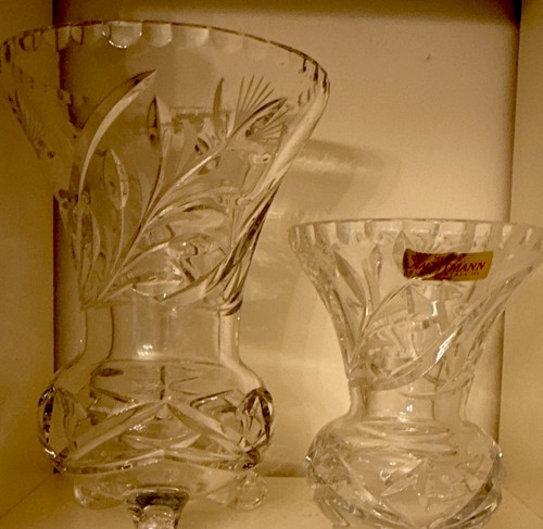 Nachtmann kristallglas vase - 2x,