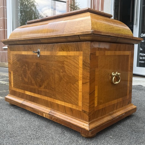 Barock truhe 73cm reisetruhe - truhe,