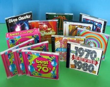 Die 70er: 17 CD ☆ Best Of 1970er Vol. 1 + 2 ☆ Hits der 70er 1 + 2 ☆ 70er Disco