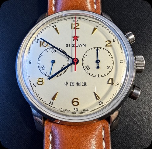 Seagull 1963 chronograph 42mm - chronograph,