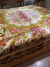 Vintage barock doppelbettdecke - vintage,