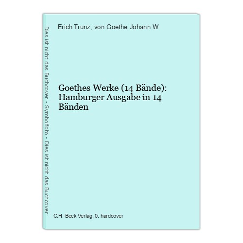 Goethes werke - (14, bände)