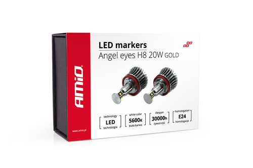 Led angel eyes canbus 5600k - led,