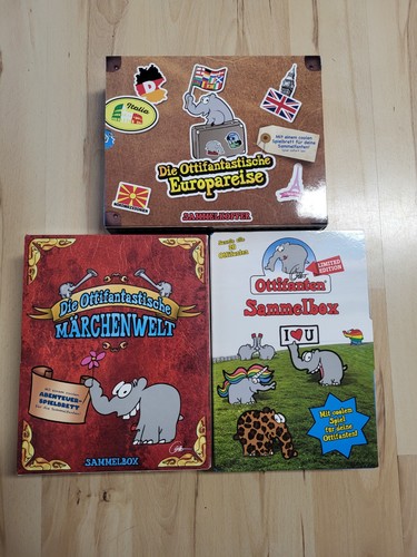 Ottifanten sammelbox 3er set - ottifanten,