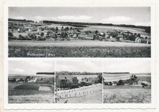 Um 1955. Haus. Villa. Bauernhof. Siedlung.. Walterschen (Birnbach,,Altenkirchen)