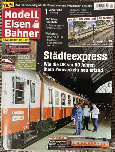 Modelleisenbahner 2026 - modelleisenbahner, 1/2026
