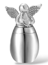 URNE MINI EDELSTAHL SILBER