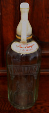 Sodaflasche Syphon, "Rawlings", Soda Wasser, Glas, Selten,