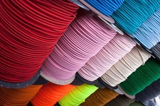 Gummikordel - Hutgummi - Rundgummi - Gummischnur, hochwertig, extra-stark 4&5mm