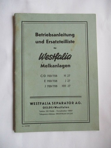 Betriebsanleitung/Ersatzteilli