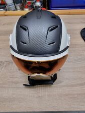 Ski Helm Slokker Gr. XL 59-61 mit getönten klappbaren Visier