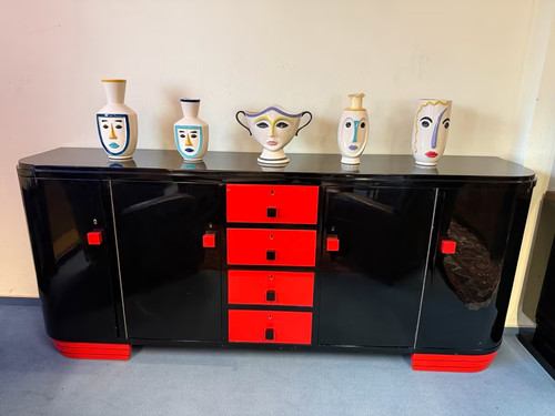 Antik art deco sideboard - art,