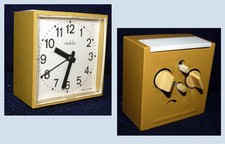 Wecker "Ruhla gelb" 1970 DDR