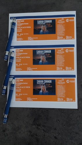 Sarah conner tickets - sarah,