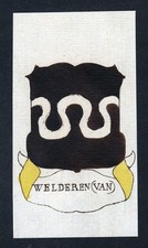 1800 Welderen Wappen Adel coat of arms heraldry Heraldik Kupferstich engraving