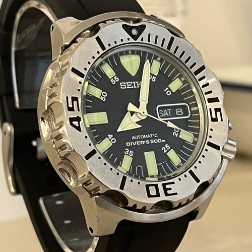 Seiko black monster - seiko,