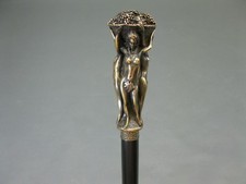 Edler Holz Sammler Gehstock