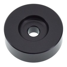 Dynavox 7" LP Single Mittelstück Puck Zentrierstück Aluminium 45 rpm Adapter