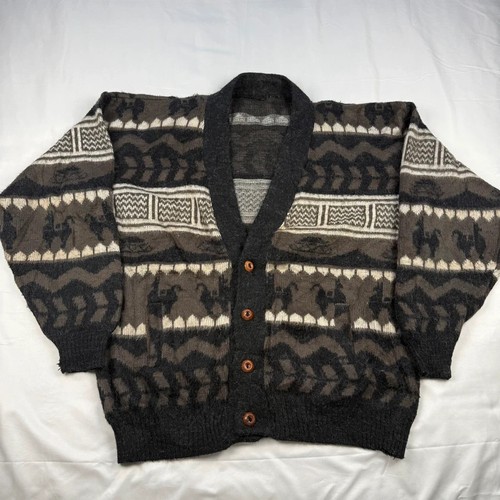 Vintage alpaka strickjacke - vintage,