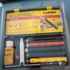 Lansky Deluxe Knife Sharpening
