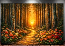 LEINWAND BILD ER XXL ABSTRAKT