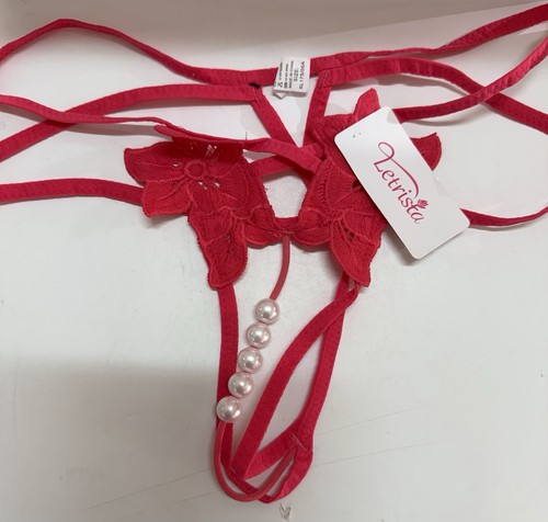 Tanga sexy mujer con - sexy, perlas